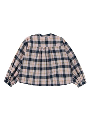 molo Blouse beige/donkerblauw