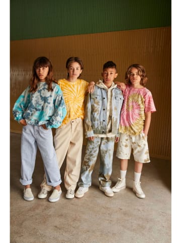 molo Kurtka dżinsowa w kolorze oliwkowo-błękitnym