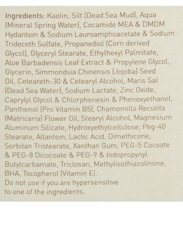 AHAVA Gesichtsmaske "Time to Clear", 100 ml