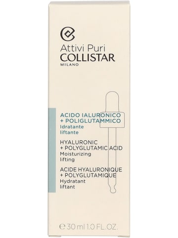 Collistar Serum "Attivi Puri Hyaluronic + Polyglutamic", 30 ml