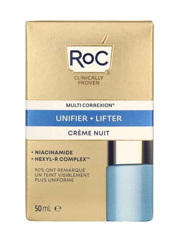 RoC Krem na noc "Multi Correxion Even Tone & Lift" - 50 ml