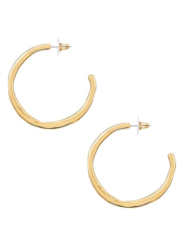 Yokoamii Pozłacane kolczyki-półkreole