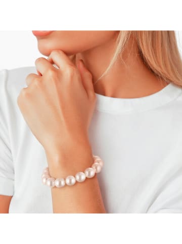 Yokoamii Perlenarmband in Weiß