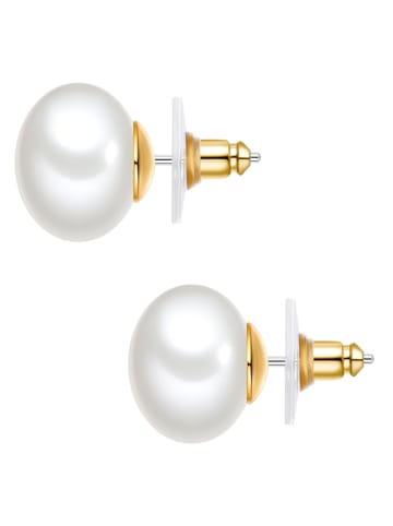 Yokoamii Pozłacane kolczyki-wkrętki