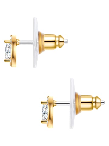 Yokoamii Vergold. Ohrstecker mit Edelsteinen
