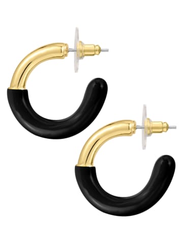 Yokoamii Pozłacane kolczyki-półkreole