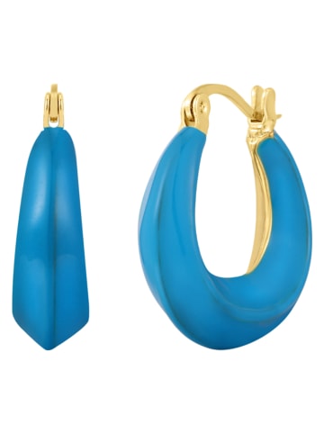 Yokoamii Pozłacane kolczyki-kreole