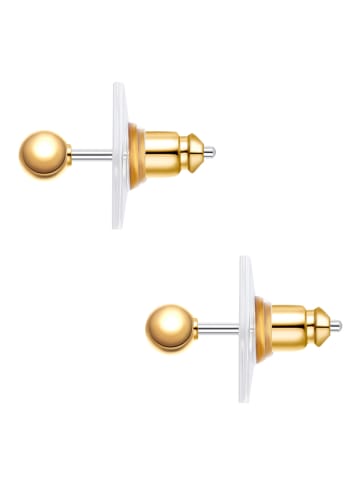 Yokoamii Pozłacane kolczyki-wkrętki