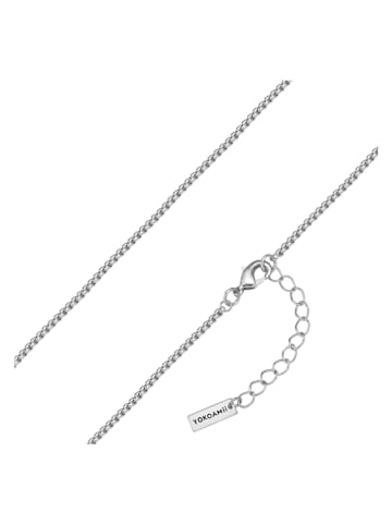 Yokoamii Posrebrzany naszyjnik - dł. 42 cm