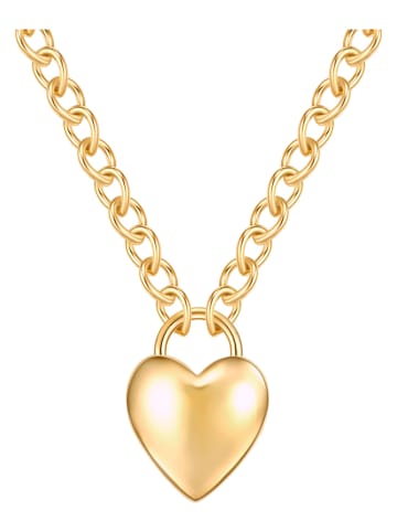 Yokoamii Vergold. Halskette mit Schmuckelement - (L)48 cm