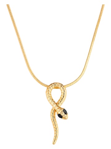 Yokoamii Vergold. Halskette mit Schmuckelement - (L)47 cm