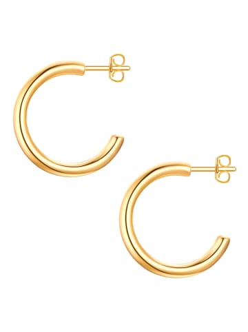 Eastside NY Pozłacane kolczyki-półkreole