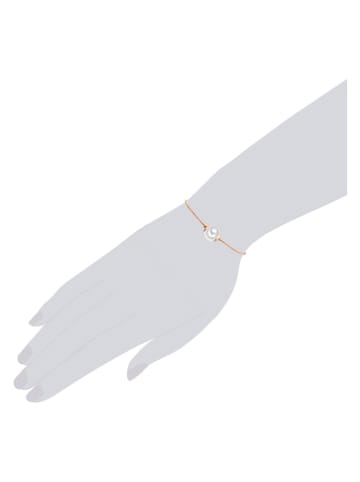 Lulu & Jane Rosévergold. Armkette mit Perle