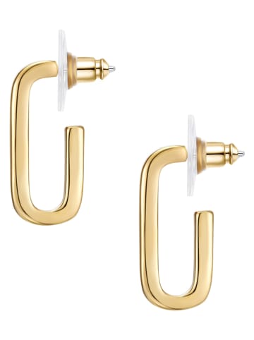 Lulu & Jane Pozłacane kolczyki-wkrętki