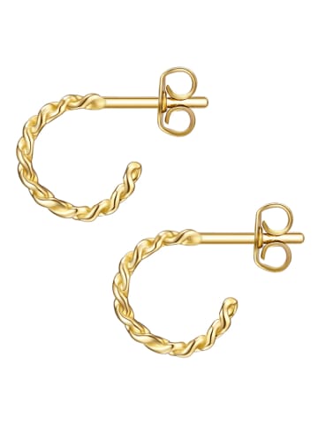 Glanzstücke München Pozłacane kolczyki-wkrętki