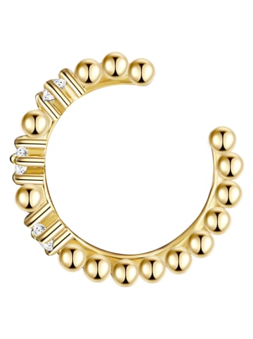 Glanzstücke München Pozłacana nausznica z cyrkoniami