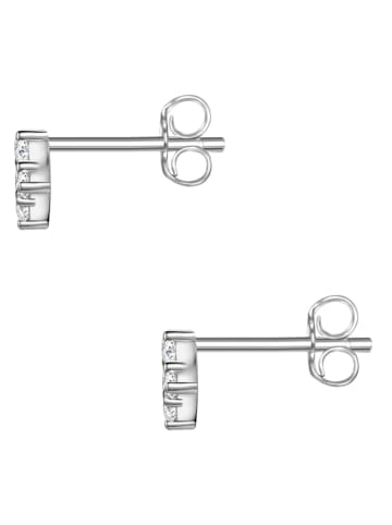 Glanzstücke München Silber-Ohrstecker mit Edelsteinen