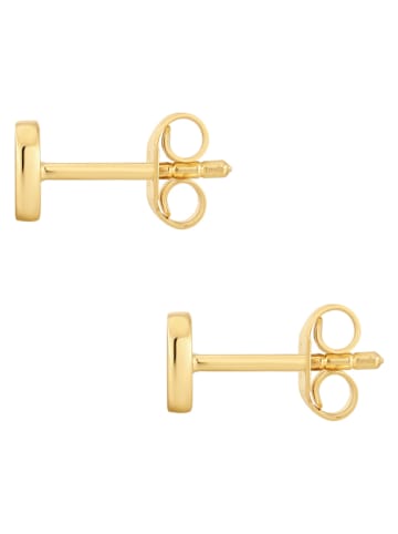 Glanzstücke München Pozłacane kolczyki-wkrętki