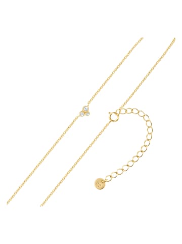 Glanzstücke München Vergold. Halskette mit Schmuckelement - (L)40 cm