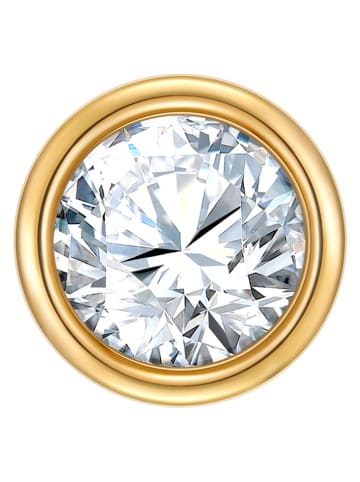 Glanzstücke München Pozłacany piercing z cyrkonią