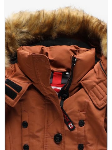 CANADA weather gear Parka in Hellbraun