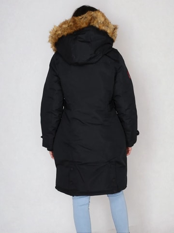 CANADA weather gear Płaszcz zimowy w kolorze czarnym