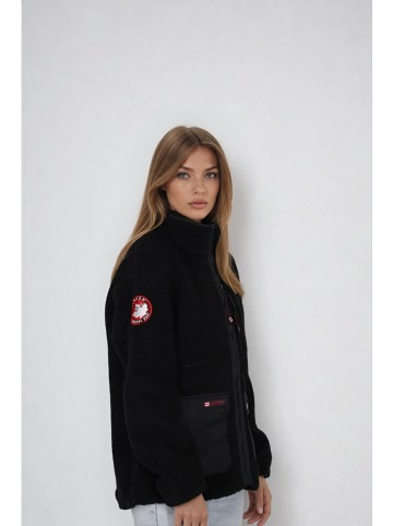 CANADA weather gear Kurtka polarowa w kolorze czarnym