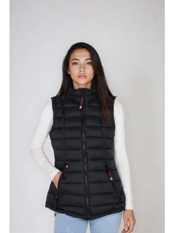 CANADA weather gear Steppweste in Schwarz