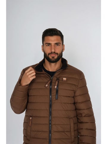 CANADA weather gear Kurtka pikowana w kolorze brązowym