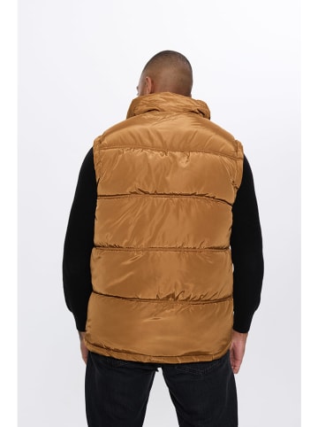 CANADA weather gear Kamizelka pikowana w kolorze jasnobrązowym