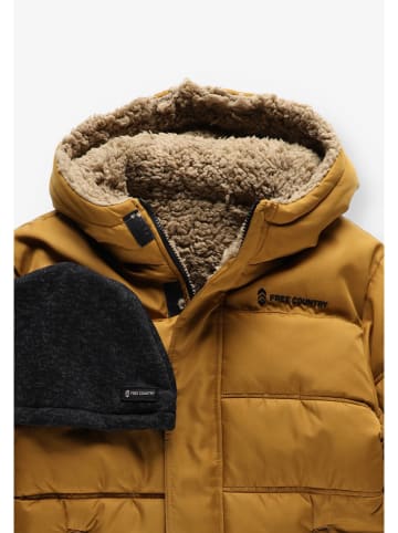 FREE COUNTRY Omkeerbare winterjas lichtbruin