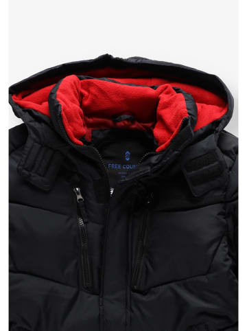 FREE COUNTRY Winterjacke in Schwarz