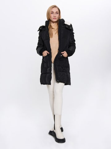 madden girl Wintermantel in Schwarz