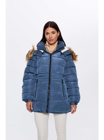 madden girl Winterjas blauw