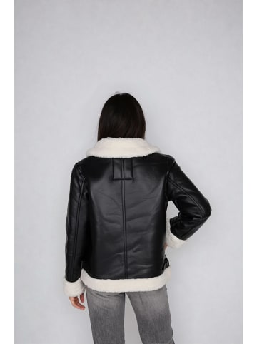 Steve Madden Kunstlederjacke in Schwarz