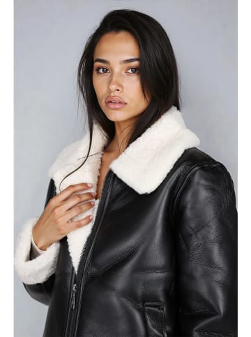 Steve Madden Kunstleren jas zwart