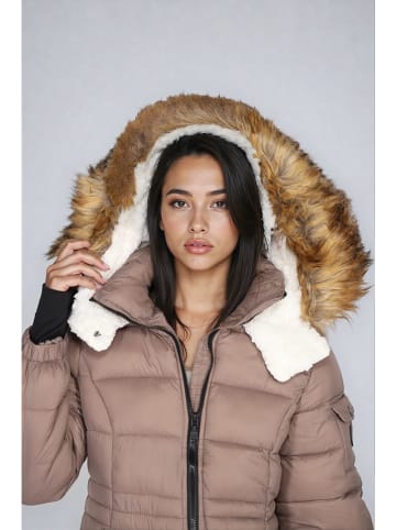 Steve Madden Winterjas lichtbruin/grijs