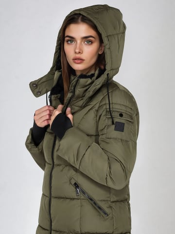 Steve Madden Winterjacke in Dunkelgrün