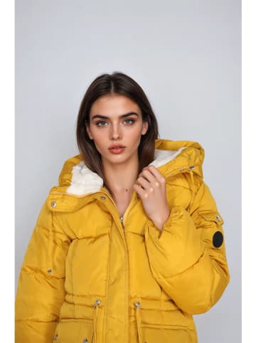 Steve Madden Wintermantel geel