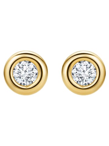 Revoni Gold-Ohrstecker mit Diamanten