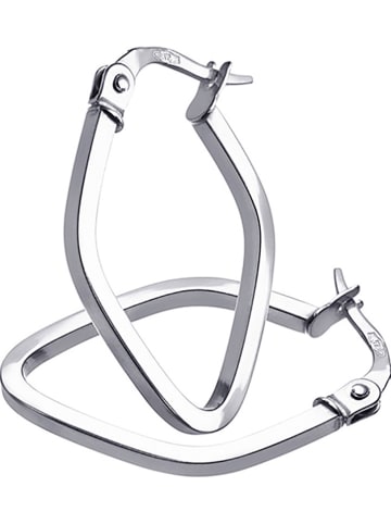 Revoni Weißgold-Creolen