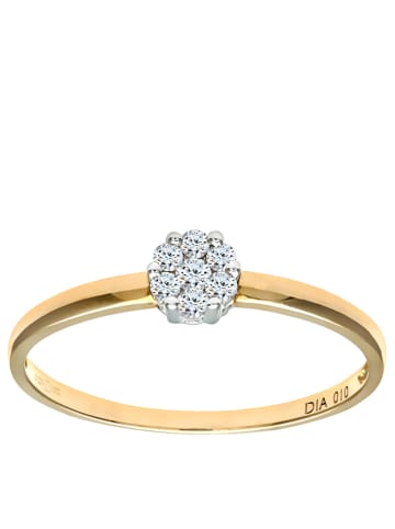 Diamant Exquis Złoty pierścionek z diamentami