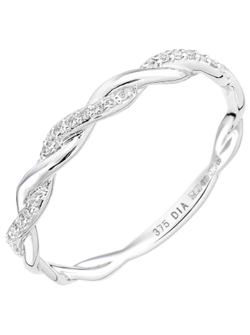 Diamant Exquis Witgouden ring met diamanten