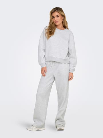 ONLY Sweatshirt in Hellgrau