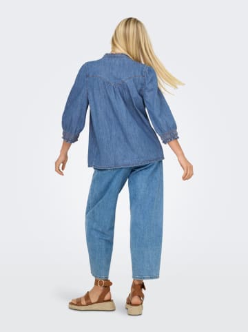 ONLY Spijkerblouse blauw