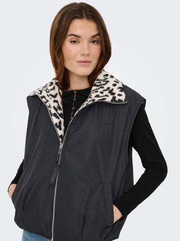 ONLY Omkeerbare bodywarmer donkerblauw
