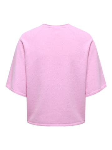 ONLY Carmakoma Sweter w kolorze jasnoróżowym