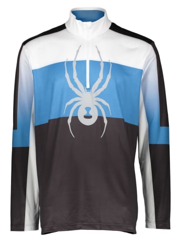 SPYDER Funktionsshirt "Podium" in Dunkelblau/ Blau/ Weiß