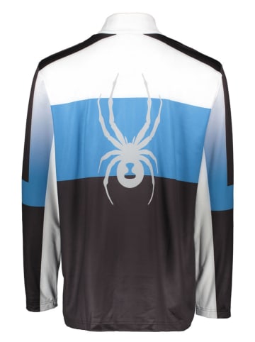 SPYDER Funktionsshirt "Podium" in Dunkelblau/ Blau/ Weiß