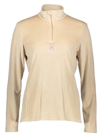 SPYDER Bluza polarowa "Shimmer" w kolorze beżowym